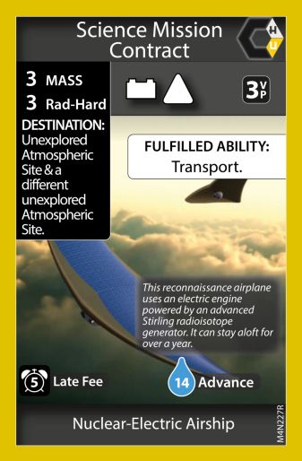 Aerover Blimp Explorer / Nuclear-Electric Airship (back)