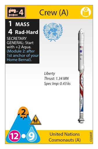 United Nations Cosmonauts / B612 Foundation (front)