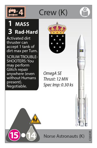 SpaceX / Norse Astronauts (back)