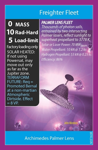 Inflatable Solar-heated / Archimedes Palmer Lens (back)