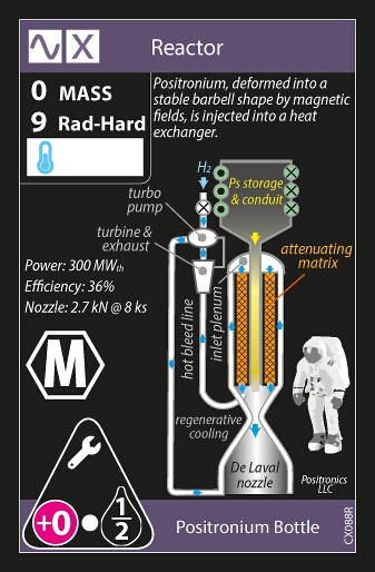 Rubbia Thin Film Fission Hohlraum / Positronium Bottle (back)